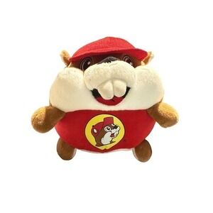 Buc-ee's Beaver Plush Mascot Red Hat Stuffed Animal Toy Texas Souvenir